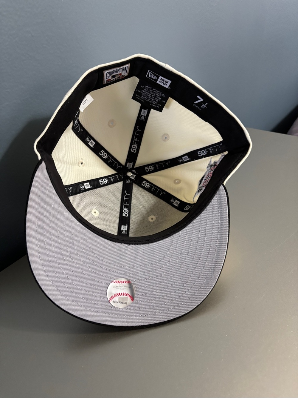 Cincinnati Reds New Era Fitted Hat 7.5 - Picture 5 of 5